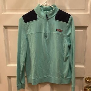 Vineyard Vines Seafoam Green Shep Shirt Pullover
